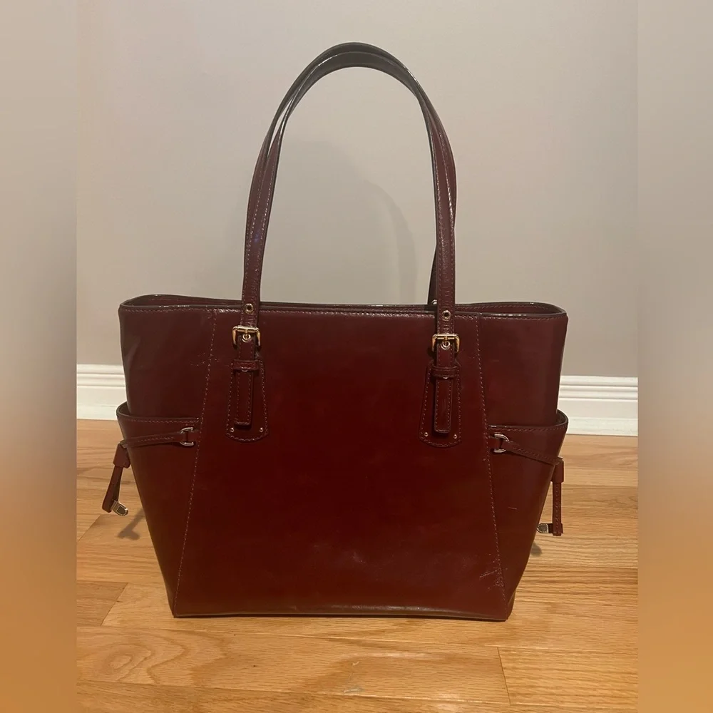 Michael Kors Leather Tote Bag BNWOT - Picture 3 of 10